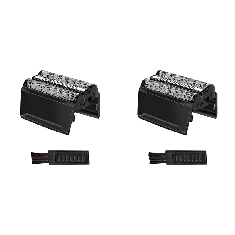 【ESSENTIALS 】2X 52B Series 5 Replacement Head For Braun Electric Shaver, S5 Wet And Dry Replacement Foil And Cutter 5190Cc 5090