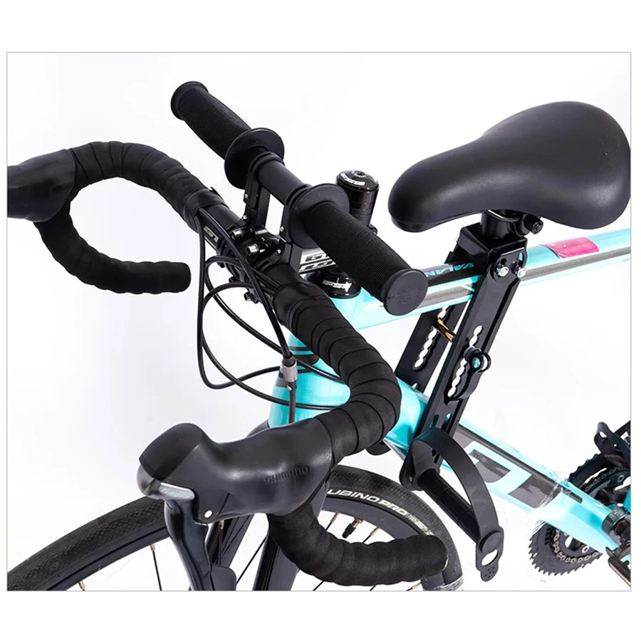 Front Mounted Child MTB Bike Seat for 2 3 4 5 Year Kids Soft Safety Ultralight Baby Mountain Bike Saddle with Handrail Parts