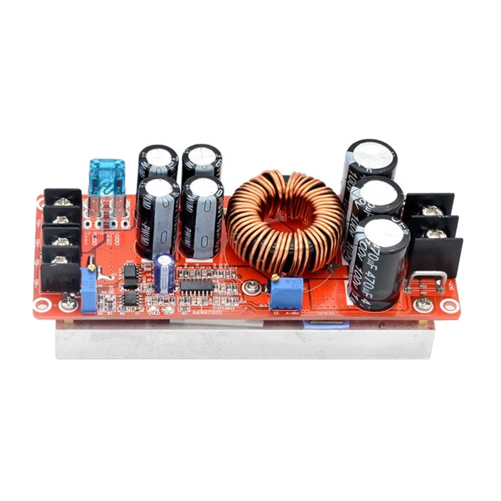 DC-DC Boost Converter 1800W 40A 10V-60V to 12V-90V Boost Power Module 1200W 20A 8-60V to 12-80V Adjustable Power Board Boost