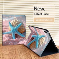 Blue Starfish Shell Pink Sand For Lenovo Xiaoxin Lenovo Tab Pad Pro Plus GT K10 P11 M10 Legion Y900 Y700 Inch Tablet Case