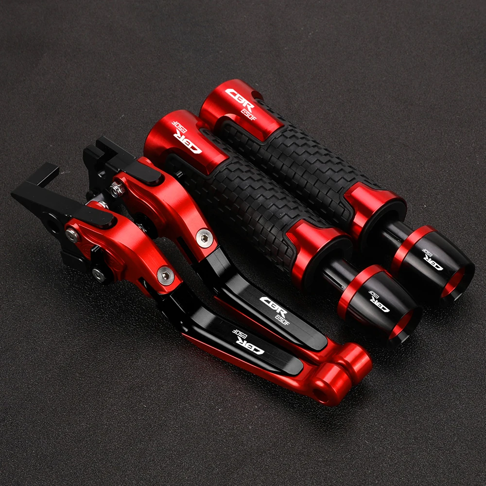 For Honda CBR650F CBR 650 F 650F 2014 2015 2016-2021 2022 2023 2024 Motorcycle Brake Clutch Levers Handlebar knobs Handle Grips