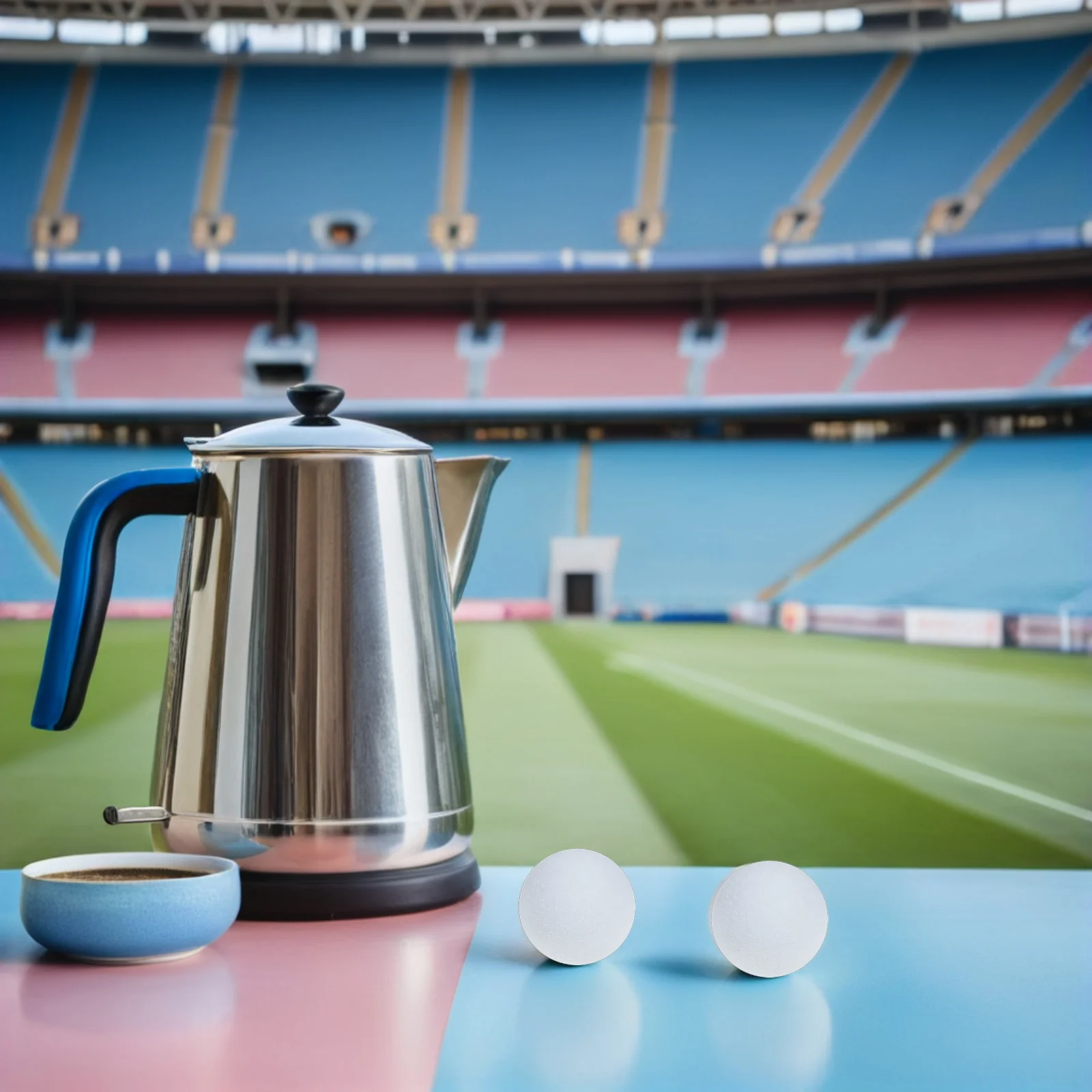 

8Pcs 36mm Mini Table Soccer Set Compact Design for Kids Soft Quiet Material Stable Structure Easytolearn Rules