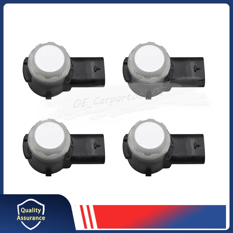 1/4PCS PDC Sensor 1741485-11-A For 2020 2021 2022 2023 Tesla Model Y 3 Reverse Parking Bumper Radar Sensors White