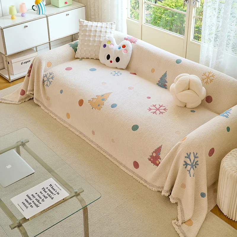 Sofa Covers Home Living Room Sofas Cloth Non Slip Cover Sofa Blanket Sofa Towel Furniture Cover Indoor Double Sided Use