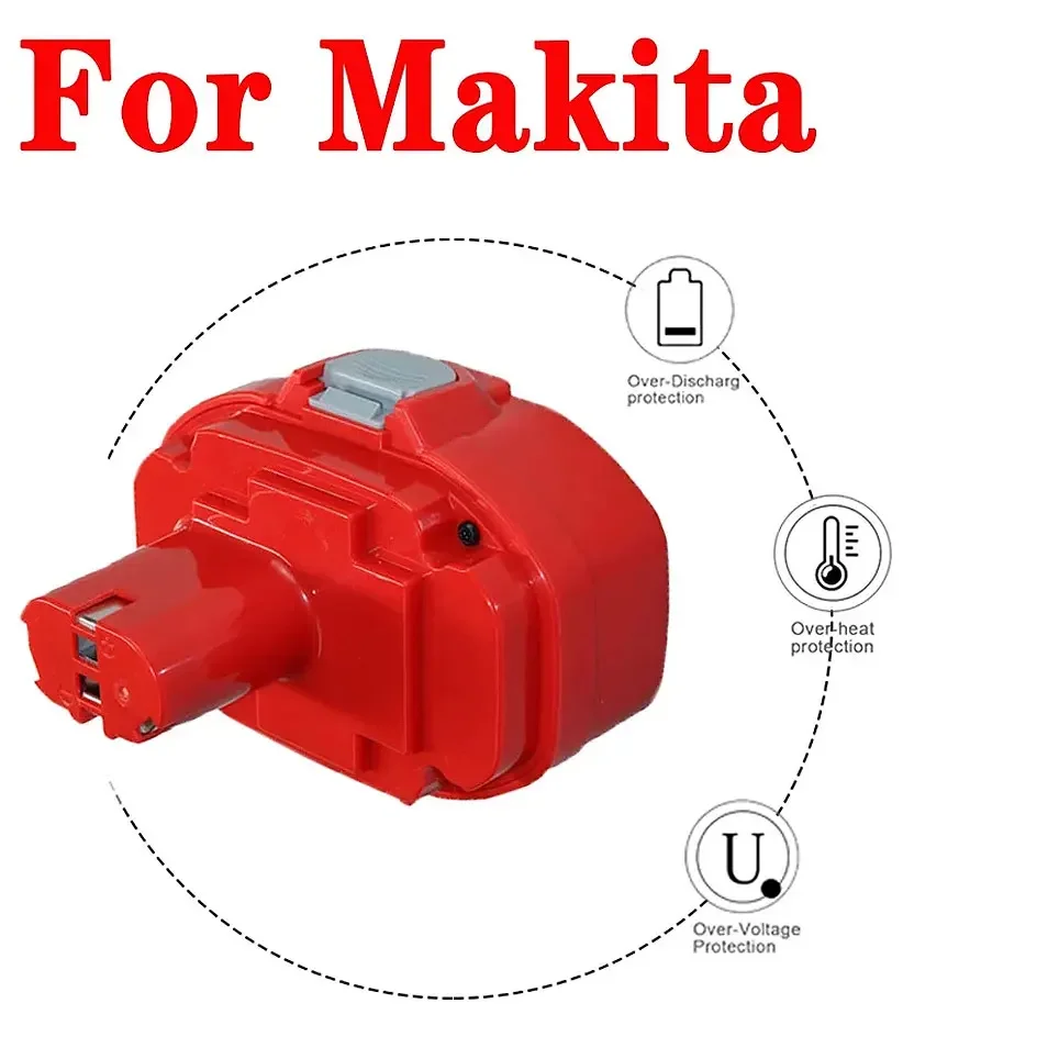 PA18 Makita 18V 4800mAh 6800mAh 9800mAh Akumulator Ni-MH zastępujący Makita 18V PA18 1822 1823 1833 1834 1835 1835F 192828 -1 192829 -9