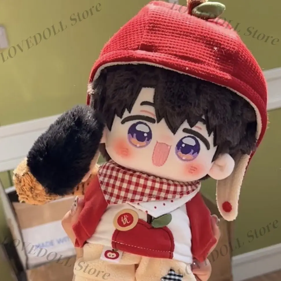 ラブアンドディープスペース ケイレブ アニメ 20CM ラブリー コットン ドール ぬいぐるみ 学生向けぬいぐるみ 可愛い繊細な毛皮の耳 ファンギフト