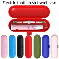 Solid Color Electric Toothbrush Organizer Box Protective Cover Portable Travel Case For Electric Toothbrush Handle Storage Case
