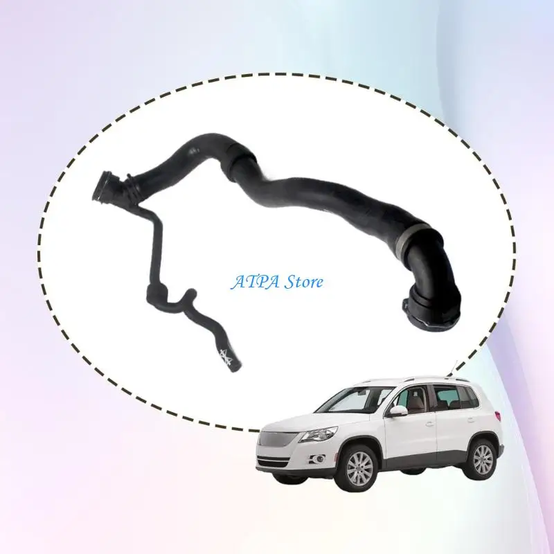 U13C Radiator Hose Coolant Hose Replacement Reliable Cooling Solution Enhanced Durability 5N0121101G 5N0122291 5N0121447K