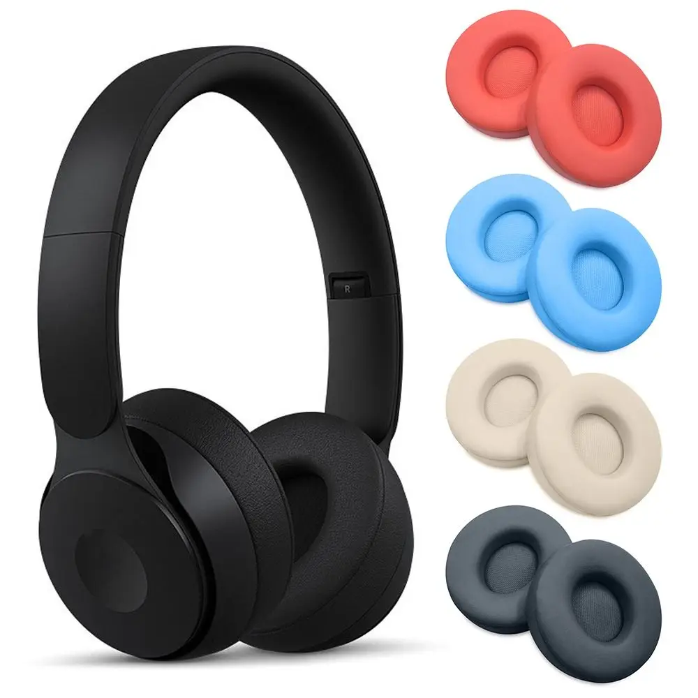 1Pair Noise-Cancelling Headset Earmuffs Earbuds Cover Ear Pads Ear Cushion Headphones Accessories For Beats Solo Pro