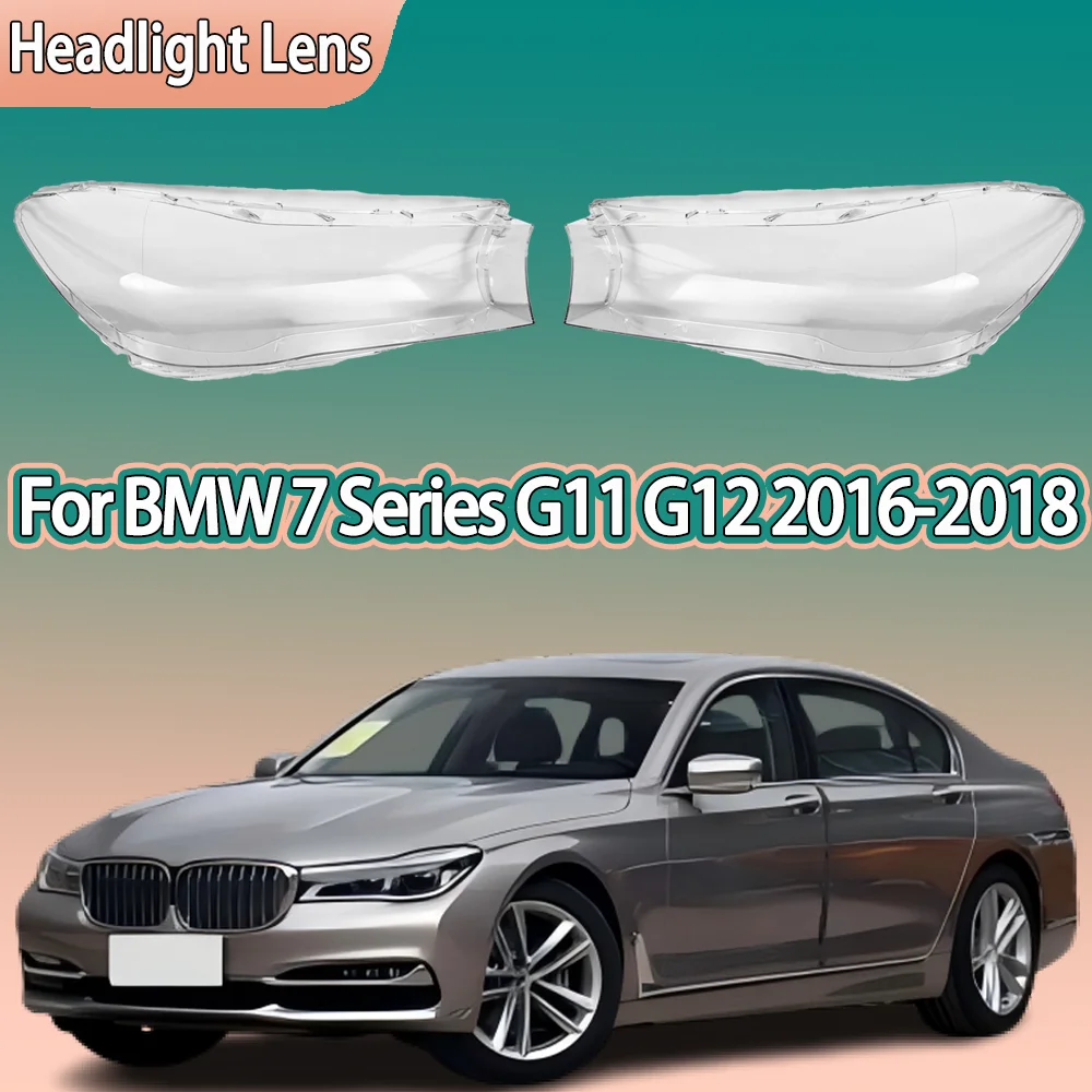For BMW 7 Series G11 G12 730 740 760 2016 2017 2018 Headlamps Plastic Cover Lampshade Headlight Shade Headlamp Shell