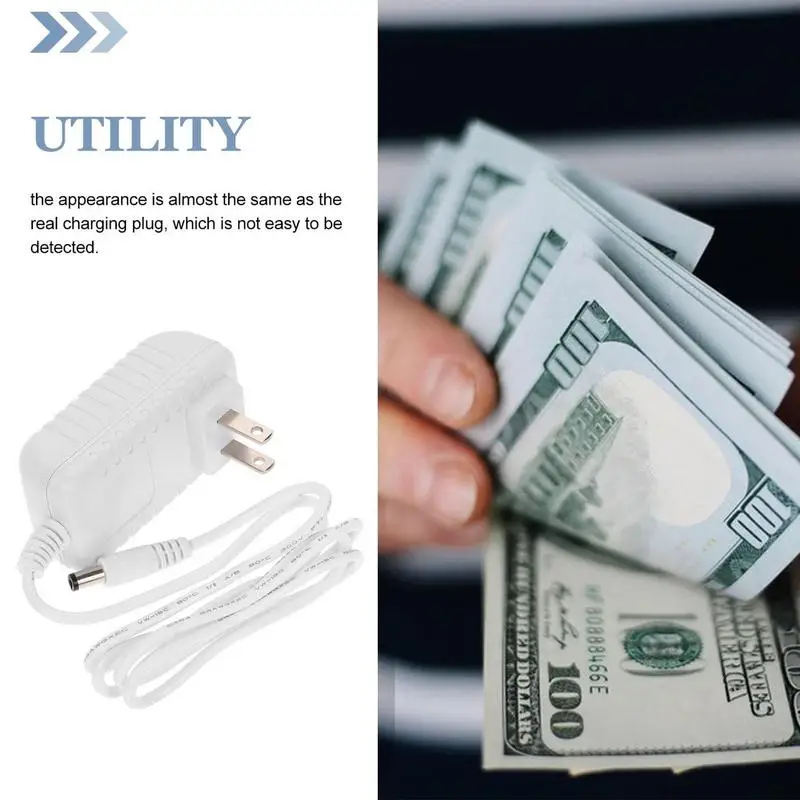 Pengisi Daya Dinding Simulasi Kotak Penyimpanan Rahasia Perjalanan Aman Steker Buatan Tempat Keamanan Penyimpanan Uang Tunai Perjalanan Rumah Aman untuk