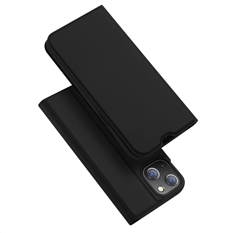 Original Dux Ducis Pu Leather Case For Iphone 15 14 Plus 13 12 11 Pro Max Xs Se2 Coque Luxury Thin Flip Cover Wallet Phone Cases