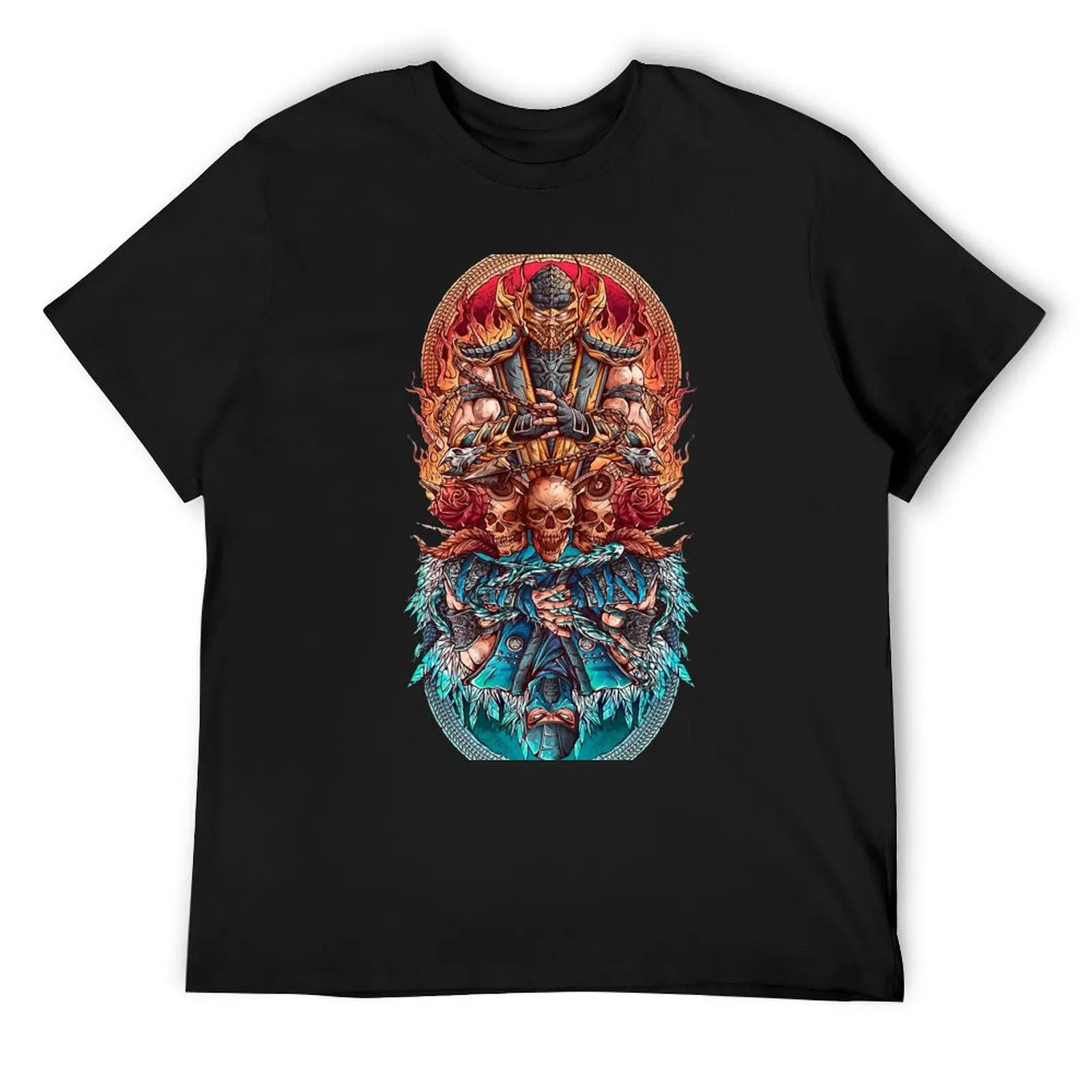 

Mortal Kombat Two Legendary Ninja T-Shirt gifts for boyfriend graphic t shirt vintage cute clothes t shirts for men pack