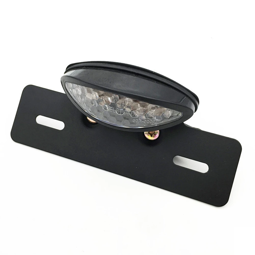 Universal 12V 20-LED Integrated Tail Light For Motorcycles – Brake, Turn, Running & License Plate Light