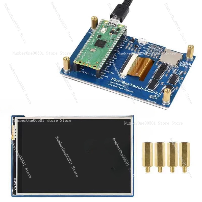 Display 3.5 inch LCD touch screen module 480 × 320 pixels SPI communication 65K color