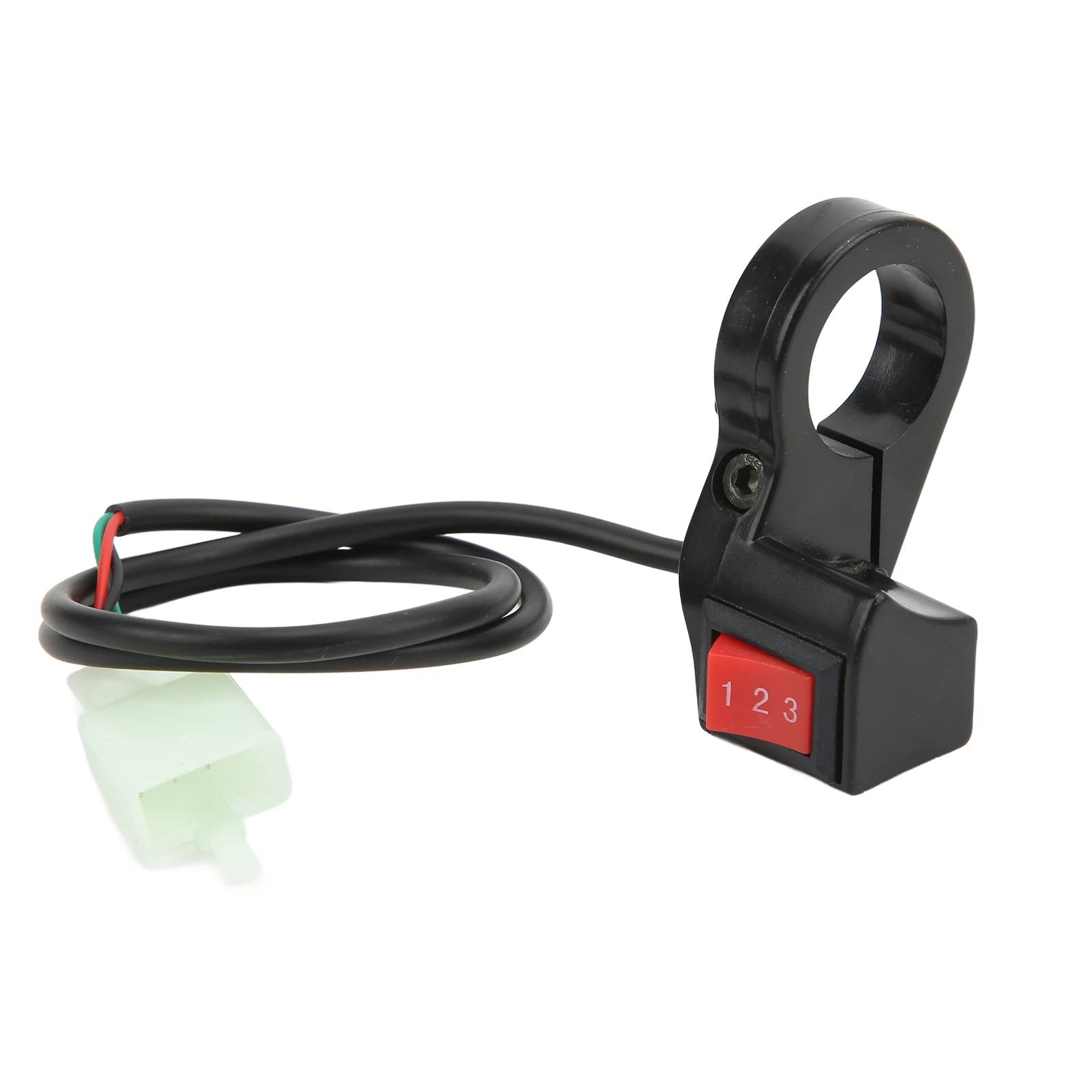 22mm 3 Speed Handlebar Control Switch for Electric Bicycle Offroad Motorcycle Modification 3 Speed Handlebar Control