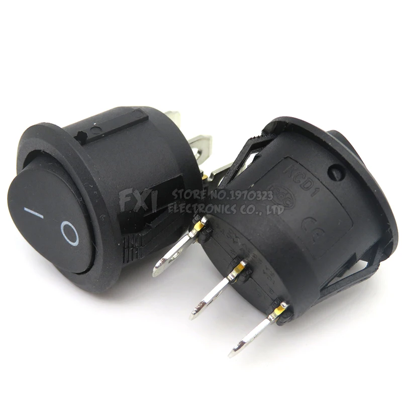 5 шт., кнопочный выключатель, 20 мм