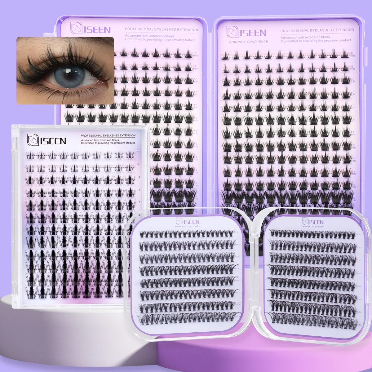 Eyelash Clusters Wi…