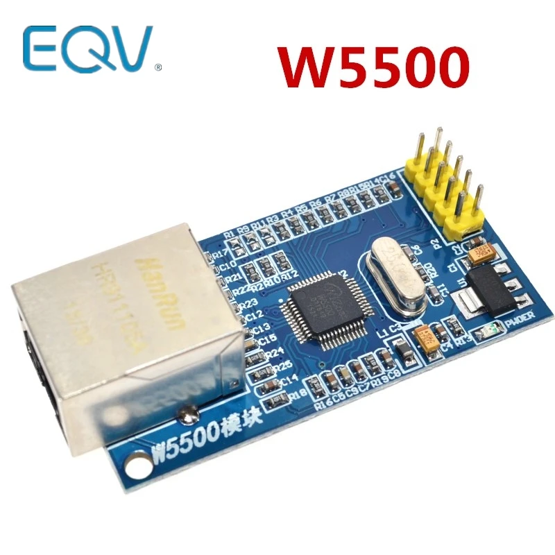 W5500 Ethernet network module hardware TCP / IP 51 / STM32 microcontroller program over W5100