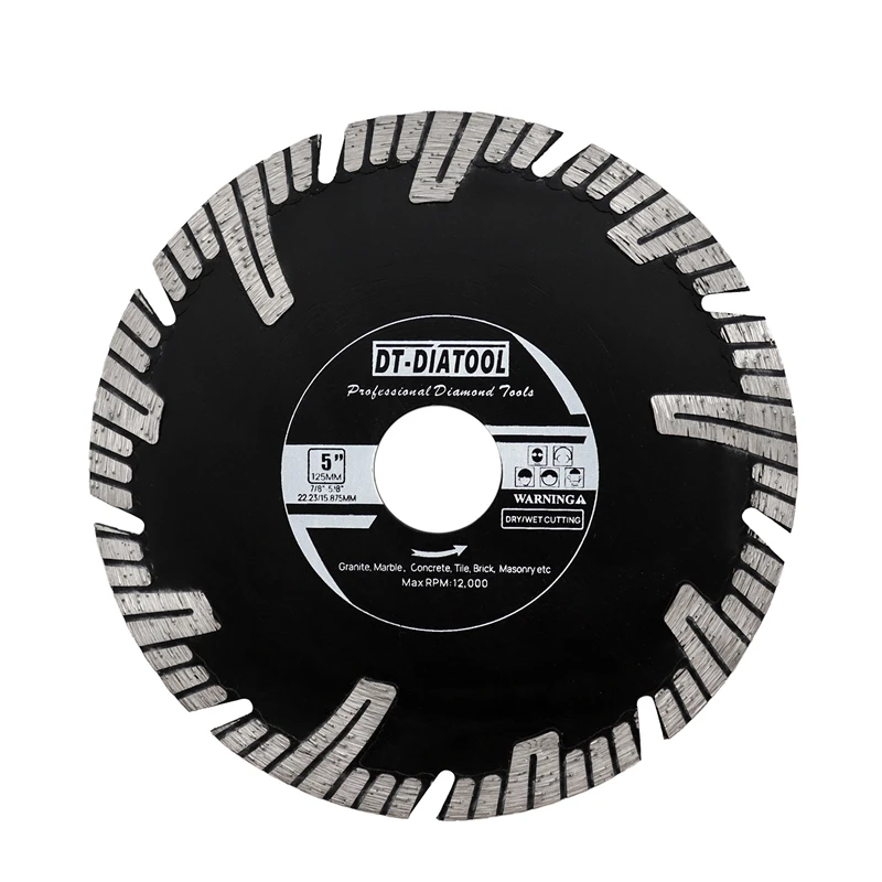 

1pc 5inch 125mm Diamond Disc Saw Blade Cutting Disc For Cutting Granite Marble Porcelain Ceramic Tile Angle Grinder Circular Saw