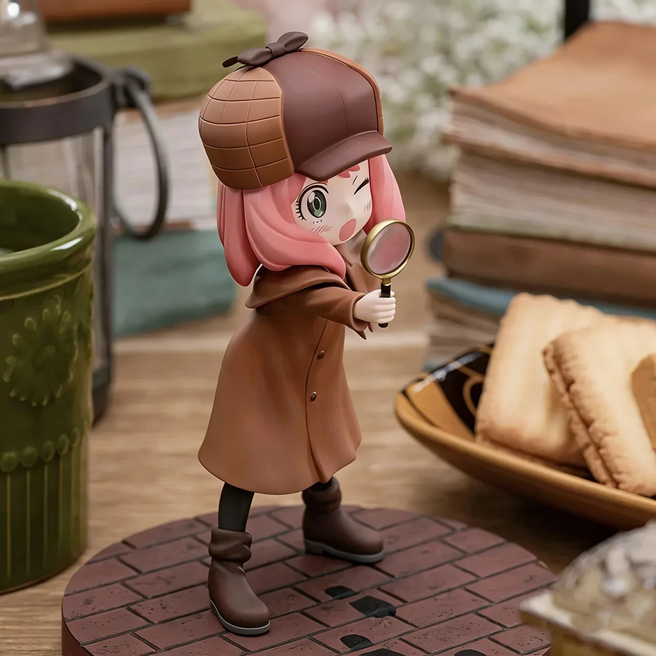 13CM Anime Anya Forger Figura Spia × Famiglia Kawayi Modello carino Giocattolo Collezione regalo Auto Decorazione da scrivania Action Figure Giocattoli di modello