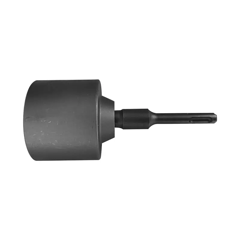 LICE-SDS Plus T-Post Ground Rod Driver, 65Mm Drill Bit Driver,Hammer Drill Rod Converter For Rotary Hammer Drill Ground Rods Dur