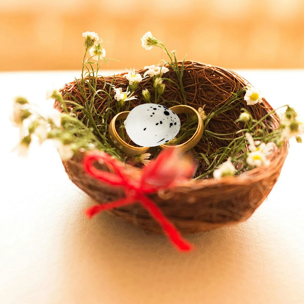 

Simulation Mini Eggs For Crafts Artificial Easter Decor Home Wedding Party Craft Garden Simulation Eggs Ornament