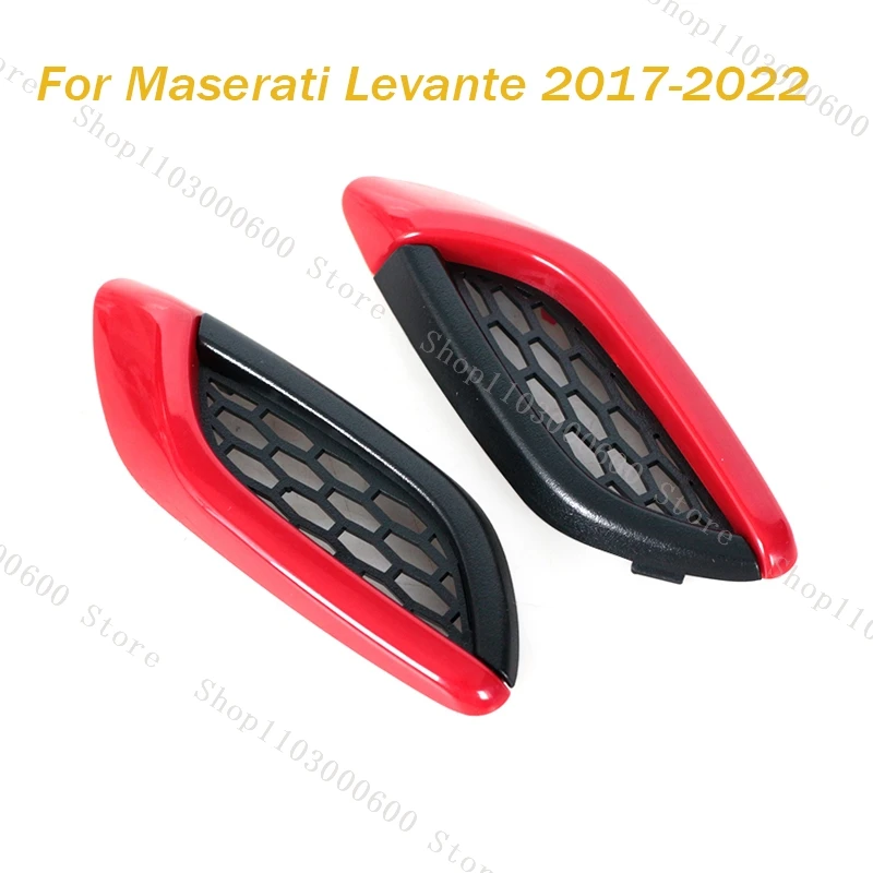 

Car Side Fender Air Outlet Vent Cover Strip For Maserati Levante 2017 2018 2019 2020 2021 2022 670065951 670065952 Auto Parts