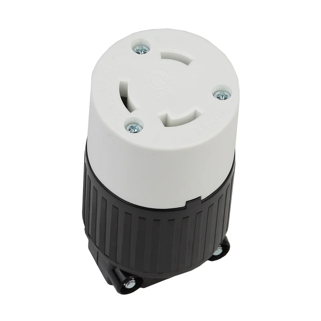 

NEMA L6-30R 30 Amp, 250 Volt, 2P, 3W, HJP-2623 Locking Female Plug Connector