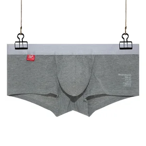 Atmungsfreie Baumwoll -Boxer -Shorts von Herren, offene Vorderwäsche, mittlere Taille, Herrenunterwäsche, Modehöhe 12 Hauptverkäufe der Herrenunterwäsche mit Frontöffnung - №8