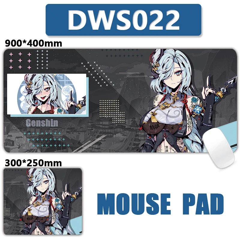 Honkai NieR Anime Hot Girl Hentai Ahegao Zero Two XXL Mouse Pad Large Computer Laptop Non-slip Keyboard Desk Mats Mousepad