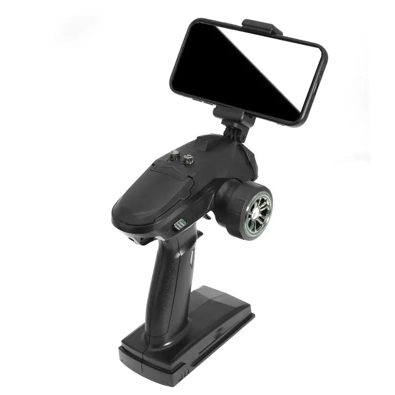 BEDW-Dumborc X6 Mount Clip Bracket Phone Holder For 2.4G 6CH Transmitter Remote Controller For 1/10 1/8 SCX10 D90 RC Car Boat