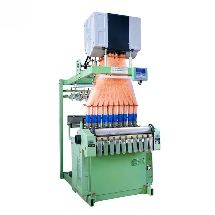 GINYI Computerized Jacquard Webbing Elastic Band Loom Machine Boxer Elastic Logo Band jacquard looms machine price