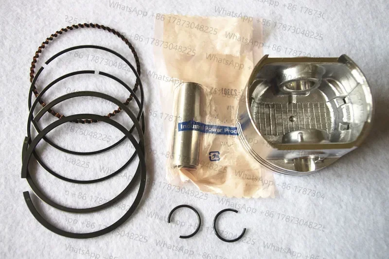 EX17 Genuine piston kit 67mm for Robin EX17 EX21 EP17 EK17 MK200 engine motor water pump piston+ rings+ pin+ clip