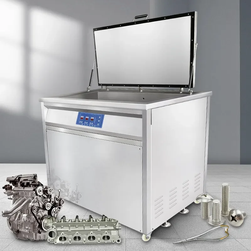 for Automatic Motorcycle Engine Industrial Ultrasonic Cleaning Machine 50 Liters