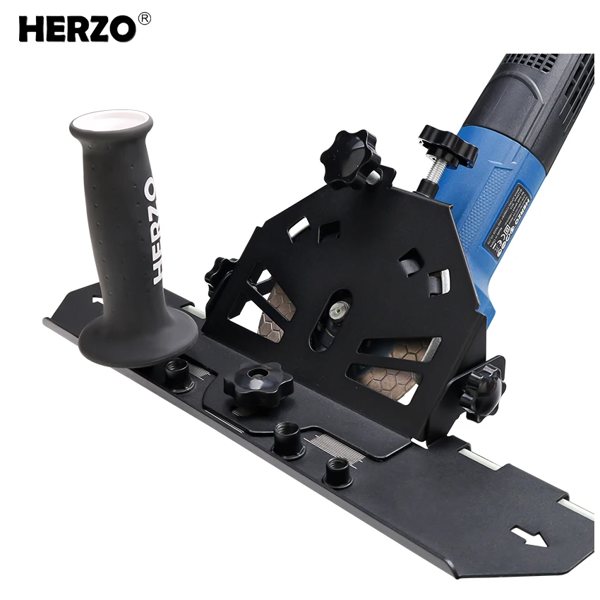 Herzo-angle Grinder Stand 45 ° Chanfro Bracket Cutting Guide Ceramic Tile Cut
