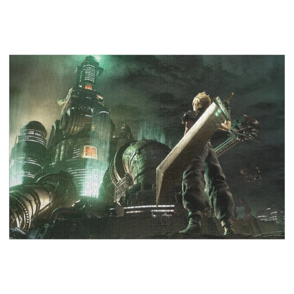 Cloud Strife VS ShinRa [Remake] Jigsaw Puzzle For Children Woods For Adults Personalized Child Gift Personalized Gifts Puzzle