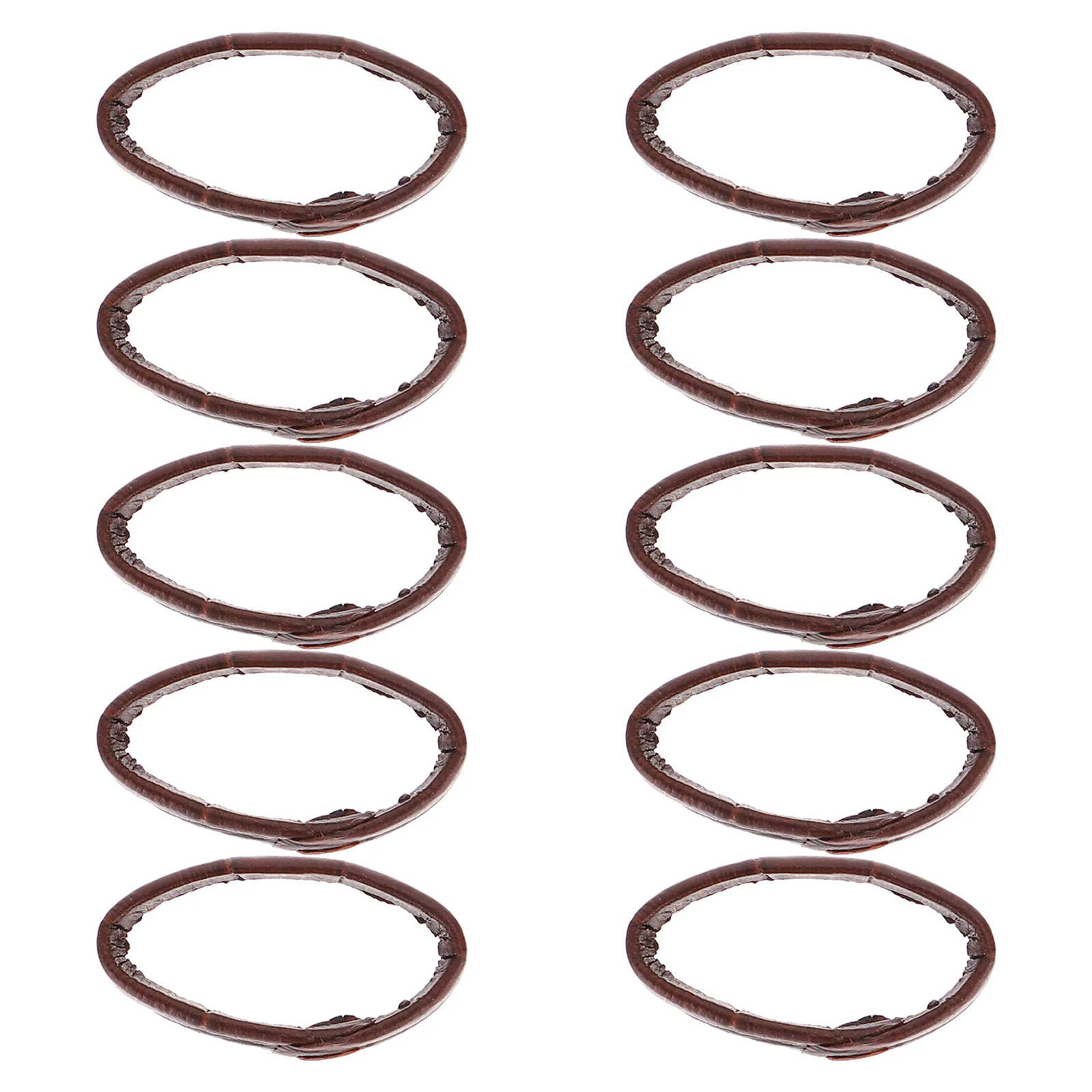 

10pcs Strap Replacement Watchband Watch Band Supple Loop Watchband Ring Watch Loop Parts Retainer For Wristband Durable