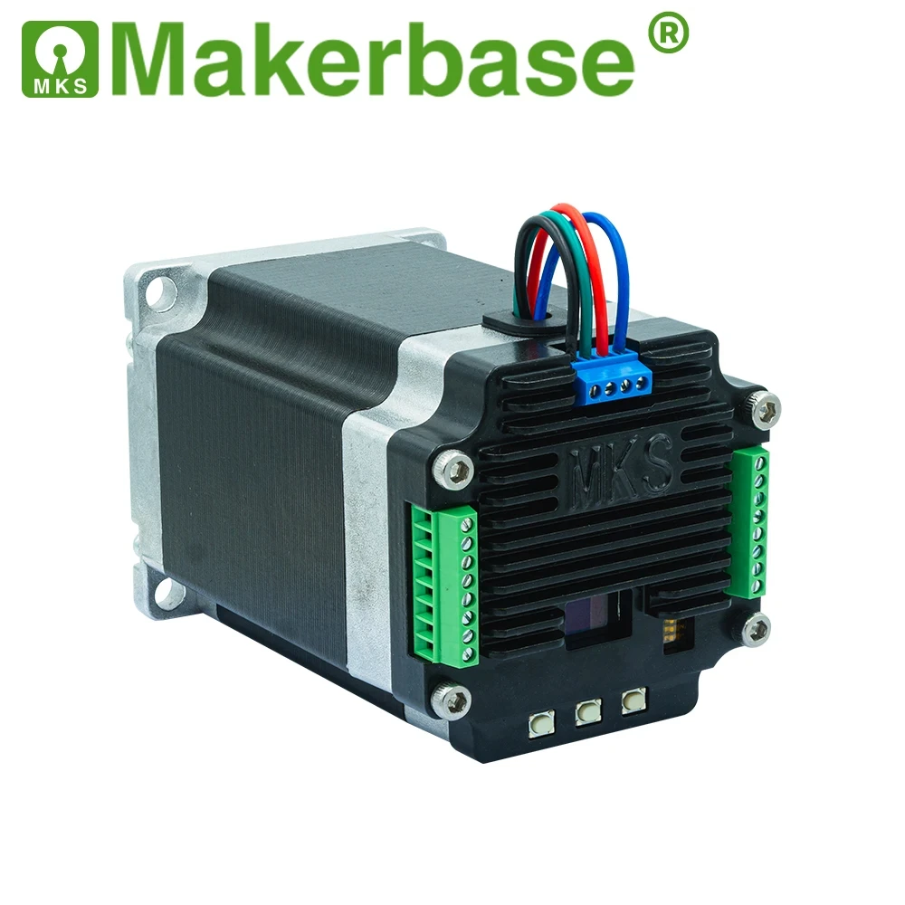 Makerbase MKS SERVO57D NEMA23 Driver motore passo-passo ad anello chiuso stampante 3d CNC per Gen_L FOC silenzioso ed efficiente