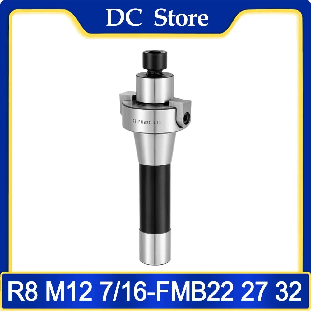 

R8 FMB22 FMB27 FMB32 FMB40 Tool Holder M12 Thread 7/16 Milling Machine Chuck Taper Shank Face Milling Disk Connecting Rod