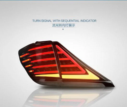 Good Quality Factory Wholesales Full LED Sequential Tail Light For Toyota Alphard 2008-2014/Vellfire 20 Series