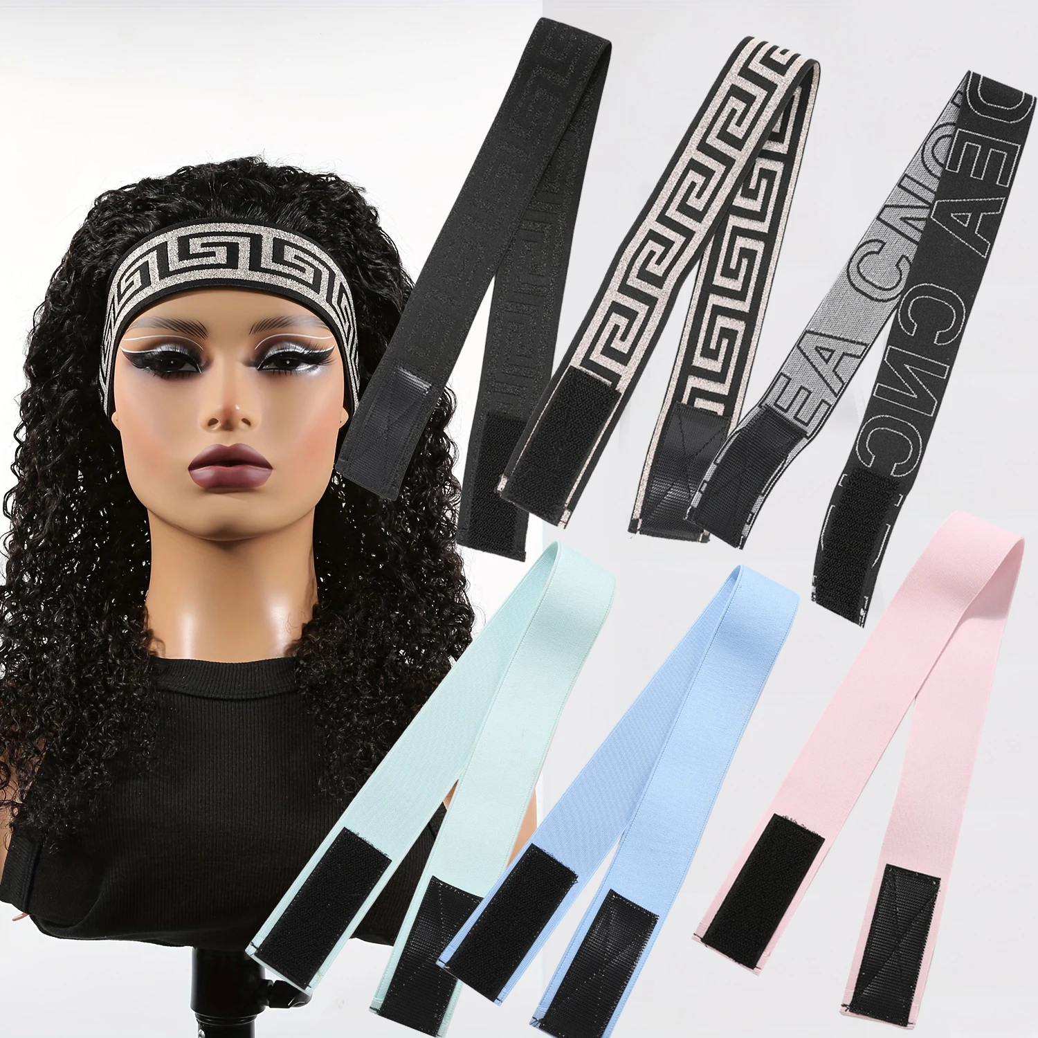 

Ajustable Elastic Bands for Wigs Lace Melting Band to Lay Edges Wig Band for Keeping Wigs in Place Elastic Band for Lace Frontal
