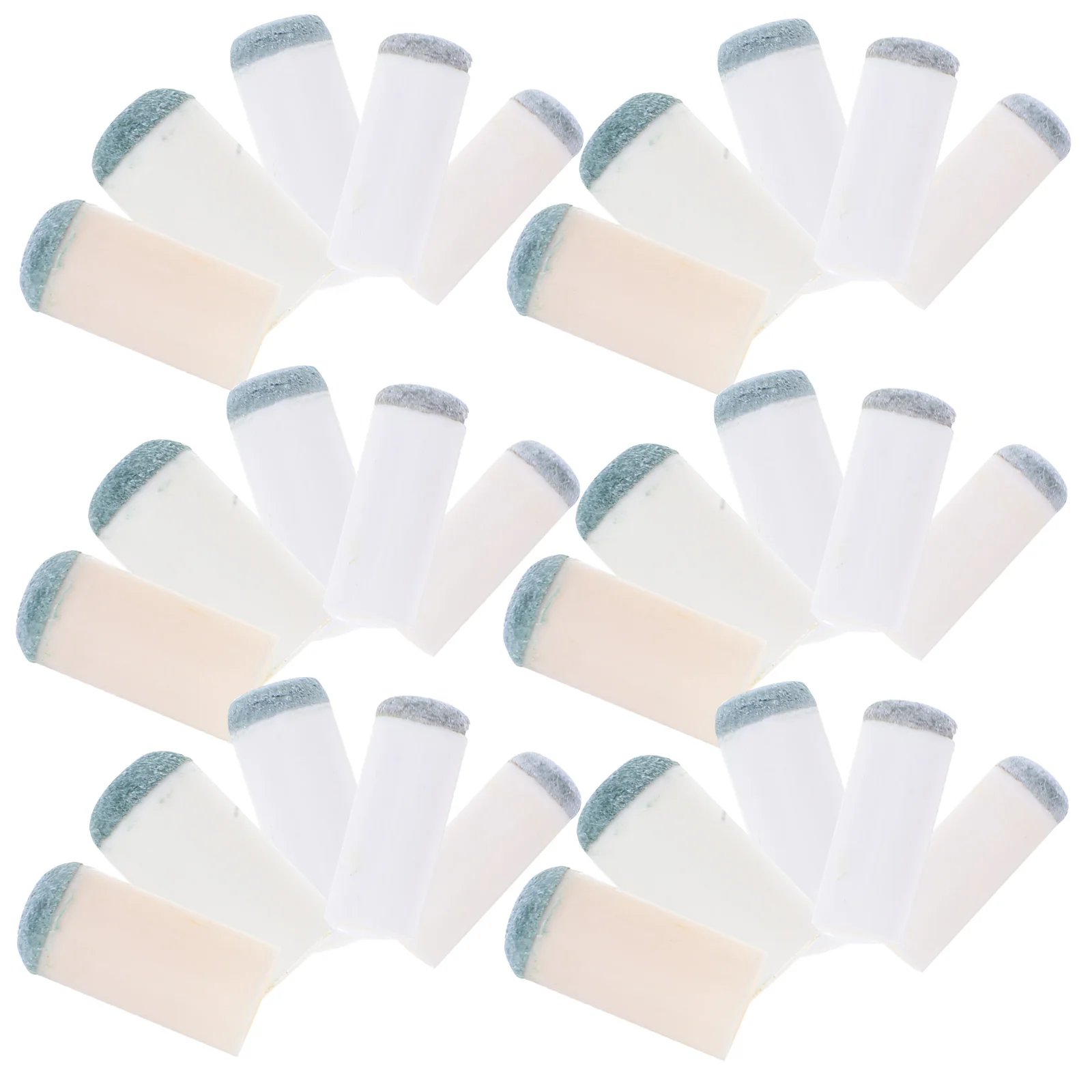 50pcs Billiard Cue Replacement Rubber Pool Stick Tips For Snooker Cue Tip Cover Sliding Tips Durable Wear Resistant Precision