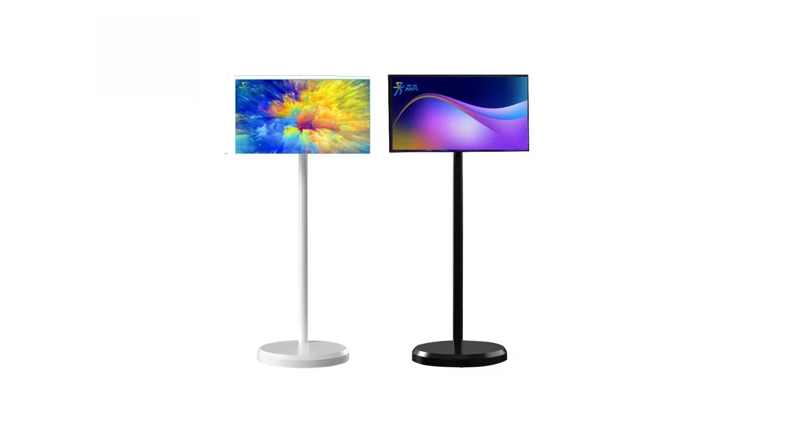 21.5 Inch Incell Smart Smart by Me TV TV Smart Rotate Screen Touch Display IPS Movable Android 12 Stand