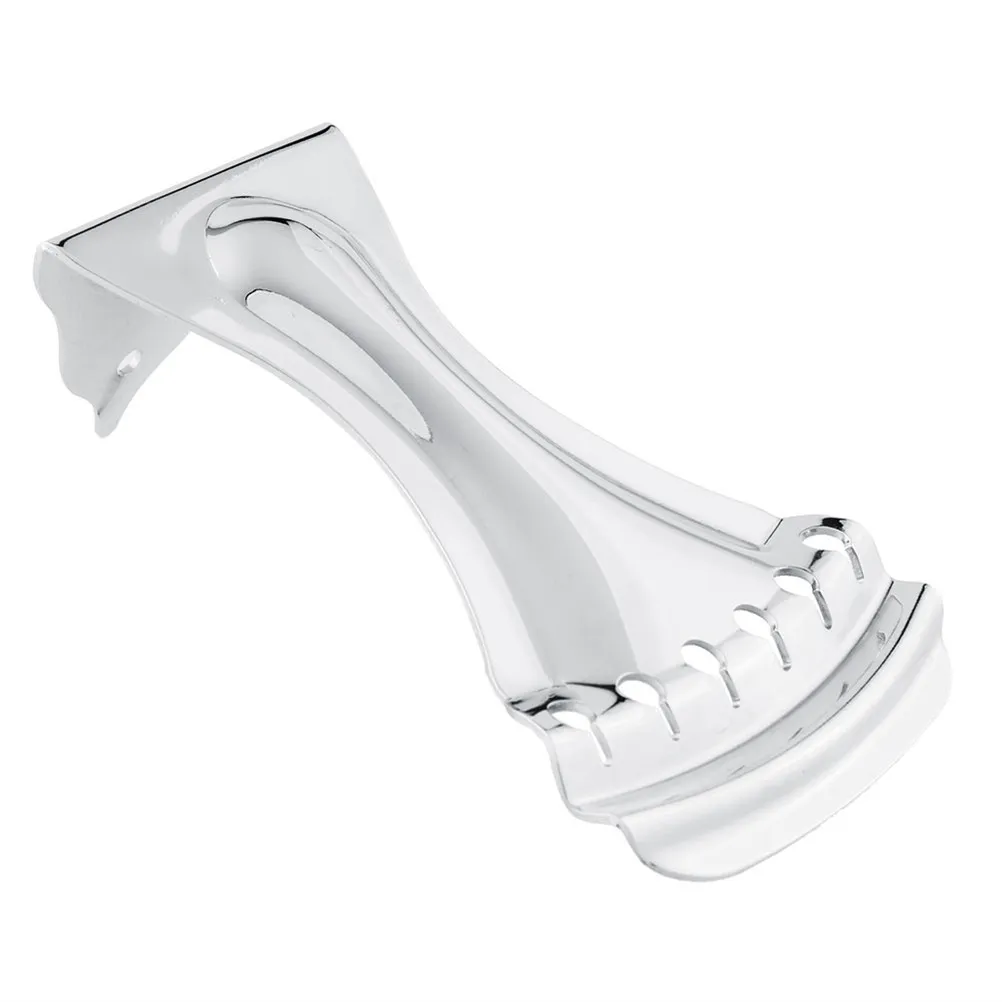

Dobro Tailpiece 6 String Silver Metal Guitar Tailpiece for Resonator Guitars Fits All Wooden Or Steel Body Echo Instruments