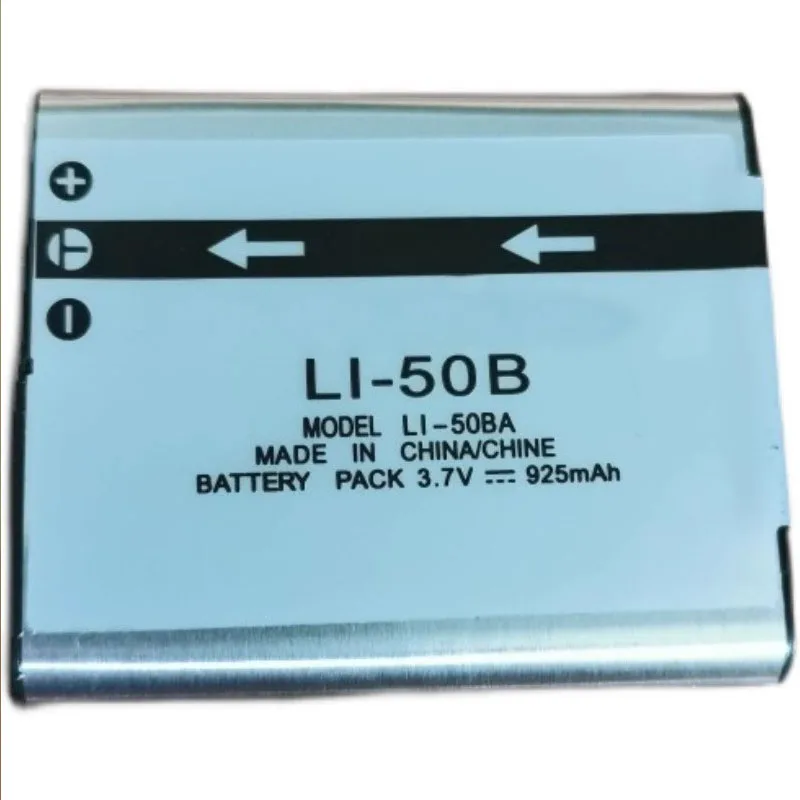 925mAh Li-50B Rechargeable Li-ion Battery For Olympus Mju 1020 SP-800UZ Stylus 1010 u 1010 Ricoh CX3 CX4 D-LI92 DLI92