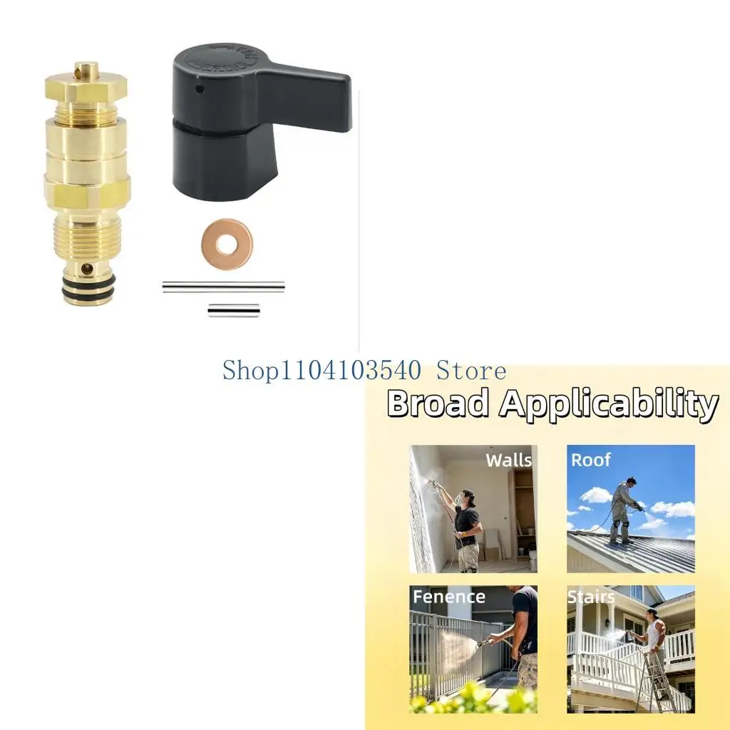 02DC Airless Paint Sprayer Drain Control Replacement Part 700258 Repair Set