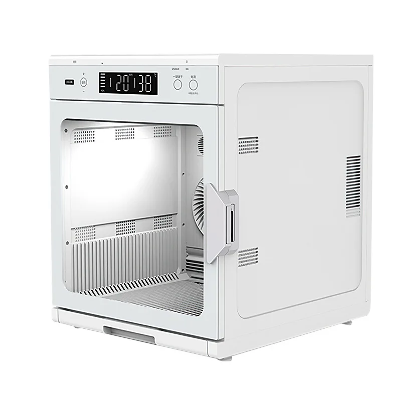 مجفف هواء جديد للقطط والكلاب منخفض الضوضاء مع فرش من الفولاذ المقاوم للصدأ لمحلات الحيوانات الأليفة مجفف شعر الحيوانات الأليفة الذي يتم التحكم فيه صوتيًا #3