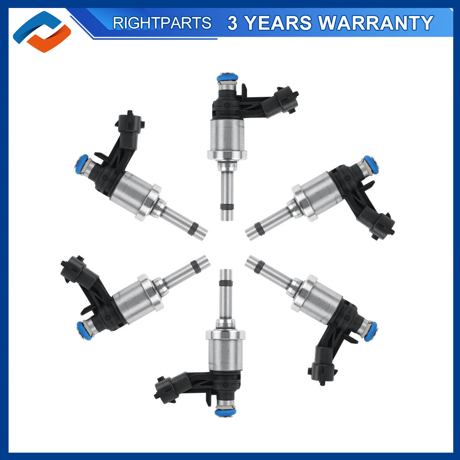 6PCS 12638530 Fuel Injectors For Chevrolet Camaro Traverse GMC Acadia Buick LaCrosse Enclave Cadillac CTS STS 3.6L 12632255