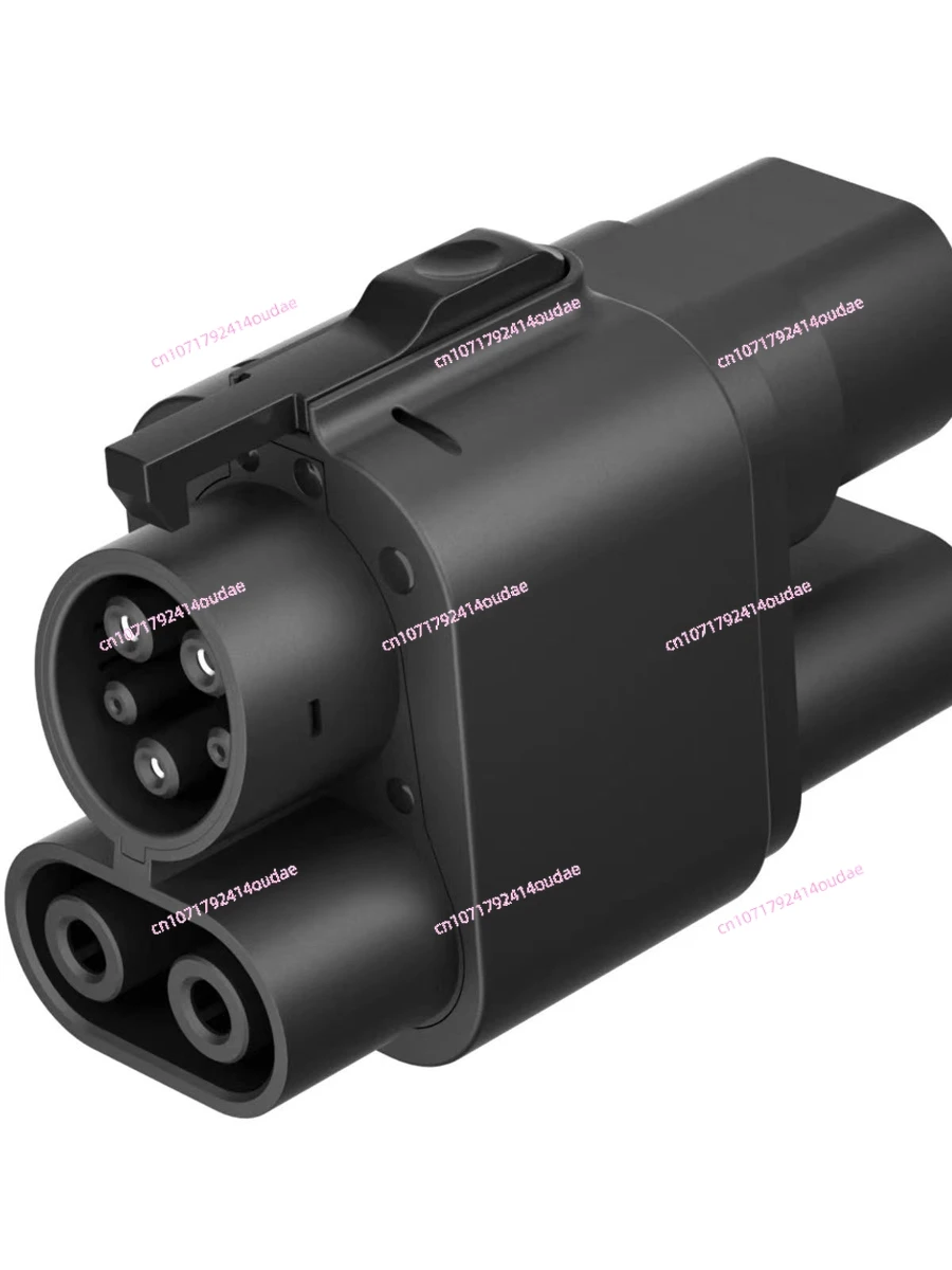 CCS2 to CCS1 fast charging adapter Tesla super charging adapter DC European standard charging pile to Taiwan Province car.
